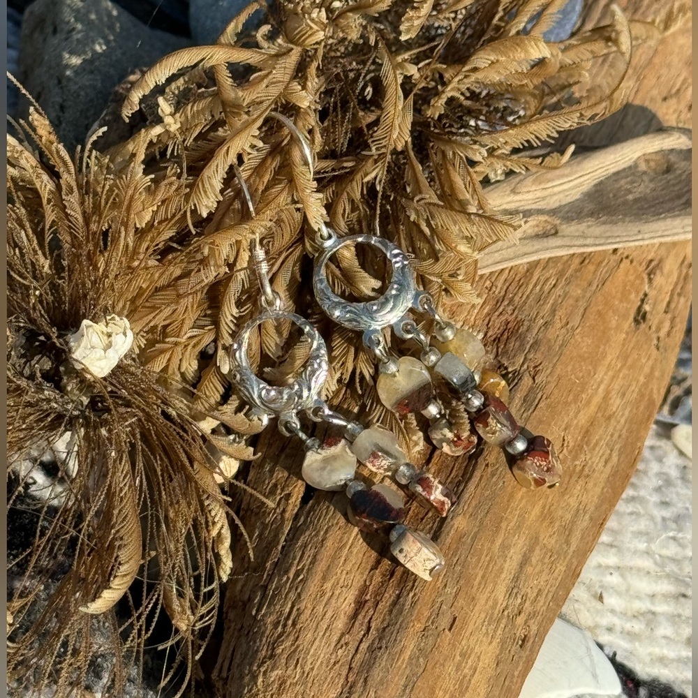 Beautiful handmade earrings